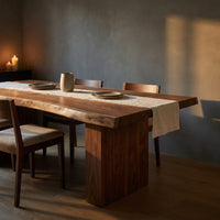 Minimalist Dining Table For Poolside Dining Area, view 5