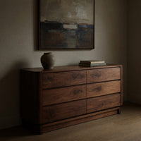 Solid Wood Sideboard Quiet Luxury Living Room, view 5