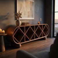 Contemporary Linear Tv Console For Modern Living Space, view 5