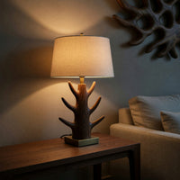 Organic Root Shape Wood Wall Light For Rustic Home Decor, view 5