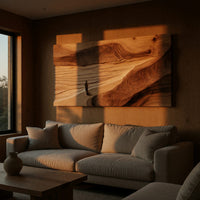 Desert Canyon Wall Panel for a Calm Modern Hallway, view 5 — view 5