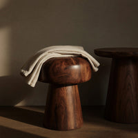 Solid Wood Chair Mushroom Stools Living Room Bedroom, view 5