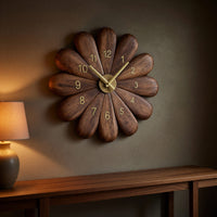 Solid Wood Clock Wall Timeless, view 5