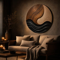 Wall Art Scandinavian Abstract Wall Decor For Modern Farmhouse Interior, view 5