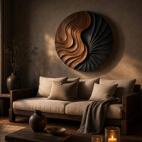 Wall Art Contemporary Statement Wall Art For Open Living Interior, view 5