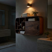 Solid Wood Bathroom Cabinet Capsule Modern, view 5