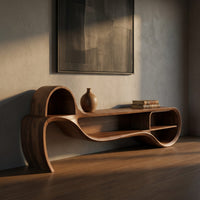 Modern Floating Tv Console For Family Lounge Interior, view 5