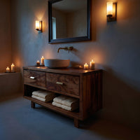 Solid Wood Bathroom Vanity Spa, IV, view 5