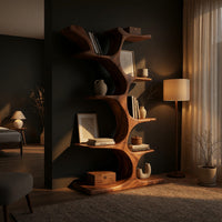 Tree Form Bookcase with Branching Open Arms, view 5