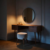 Solid Wood Dressing Table Mid Century Handmade Vanity Bedroom, view 5