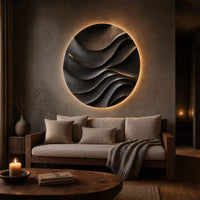 Wall Art Mid Century Abstract Wall Decor For Resort Interior Space, view 5