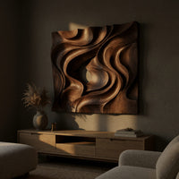 The Moment Before the Wave Breaks, Carved in Relief, view 5 — view 5