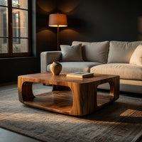 A Quiet Block at the Center of the Room: Coffee Table, view 5