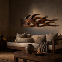 Wall Art Contemporary Textured Wall Panel For Loft Interior Design, view 5