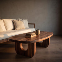 Modern Sculptural Coffee Table For Living Room, view 5