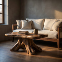 Rustic Root Coffee Table For Living Room, view 5
