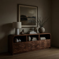 Solid Wood Sideboard Luxury Solid Living Room, view 5