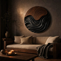 Wall Art Mid Century Artistic Wall Panel For Waiting Area Interior, view 5