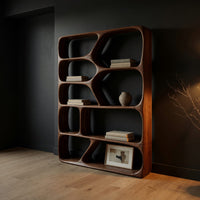 Hand-Shaped Bookcase with Branching Web Dividers, view 5