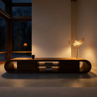 The Same Tree Runs Both Ends of This TV Console, view 6