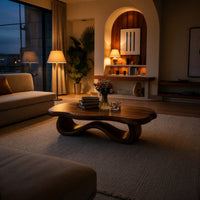 Where the Room Slows Down: A Ribbon Curve Coffee Table, view 6