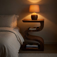 Minimalist Sculptural Side Table For Contemporary Living Space, view 6