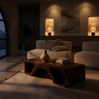 Light Walks Under the Arches of This Coffee Table, view 6