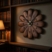 Solid Wood Clock Wall Timeless, view 6