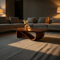 Coffee Table for a Living Room That Wants Less Noise, view 6