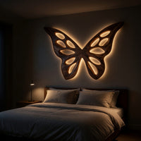 Gouge-Hollowed Butterfly Wing Panels in Figured Walnut, view 6 — view 6