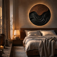 Mid Century Artistic Wall Panel For Waiting Area Interior, view 6