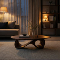 The Room Holds Its Breath: A Ribbon-Base Coffee Table, view 6