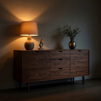 Solid Wood Sideboard Modern Living Room, view 6