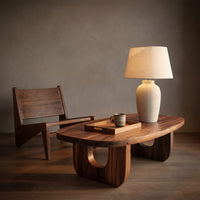 Modern Sculptural Coffee Table For Living Room, view 6