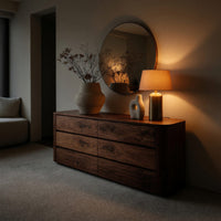 Solid Wood Sideboard Quiet Luxury Living Room, view 6