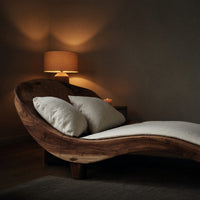 Solid Wood Day Bed Mid Century Daybed Modern Bedroom, view 6