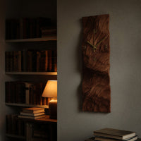 Solid Wood Clock Vertical Wall Living Room, view 6