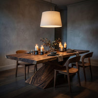 Minimalist Freeform Dining Table For Small Dining Space, view 6