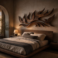 Wall Art Scandinavian Contour Wall Decor For Lake House Interior, view 6