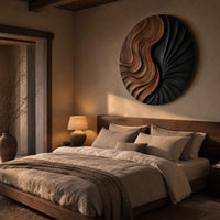 Contemporary Statement Wall Art For Open Living Interior, view 6