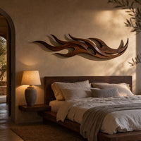 Wall Art Modern Carved Wall Sculpture For Conversation Area Interior, view 6