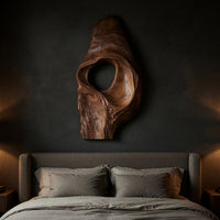 Hollowed Curve Wall Sculpture with an Open Core, view 6 — view 6