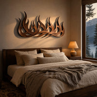 Scandinavian Organic Wall Decor For Coastal Interior Space, view 6