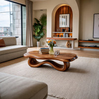 Where the Room Slows Down: A Ribbon Curve Coffee Table, view 7
