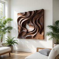 The Moment Before the Wave Breaks, Carved in Relief, view 7 — view 7