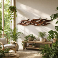 Scandinavian Relief Wall Art For Formal Sitting Room, view 7