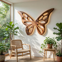 Gouge-Hollowed Butterfly Wing Panels in Figured Walnut, view 7 — view 7
