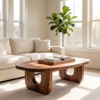 Modern Sculptural Coffee Table For Living Room, view 7