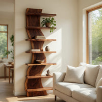 Solid Wood Standing Shelf Living Room, IV, view 7