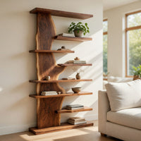 Solid Wood Standing Shelf Living Room, III, view 7